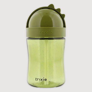 Mr. Dino Tritan Spill Proof Straw Bottle