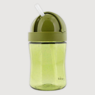 Mr. Dino Tritan Spill Proof Straw Bottle