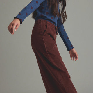 Arlet Wide-Leg Corduroy Pants