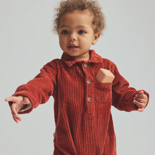 Blai Corduroy Baby Jumpsuit