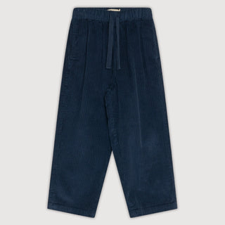 Elio Corduroy Trousers – Black Iris