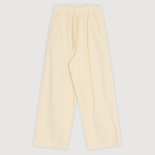 Elio Corduroy Trousers – Whisper White
