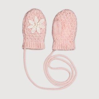 Ania Baby Mittens – Blush