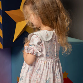 Baby Dress with Ruffle Sleeves