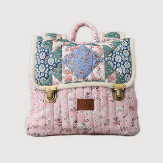 Tiya Schoolbag – Navy Snowfall Patch