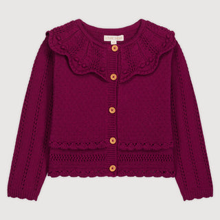 Beetroot Josephina Cardigan