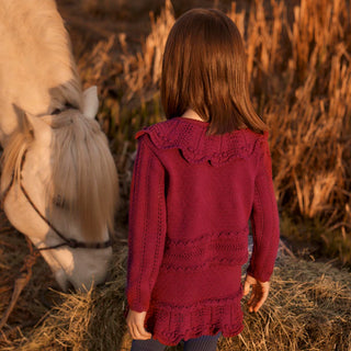 Beetroot Josephina Cardigan