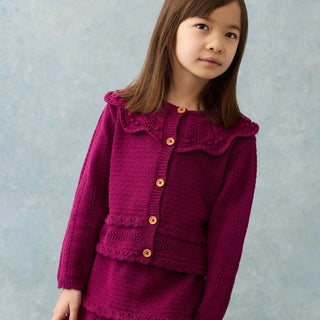 Beetroot Aude Skirt