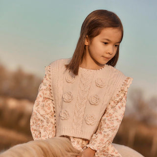 Cream Irina Vest