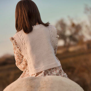Cream Irina Vest