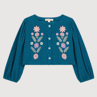 Blue Celina Blouse
