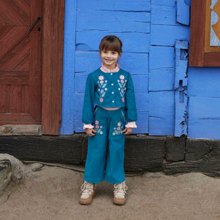 Blue Celina Blouse