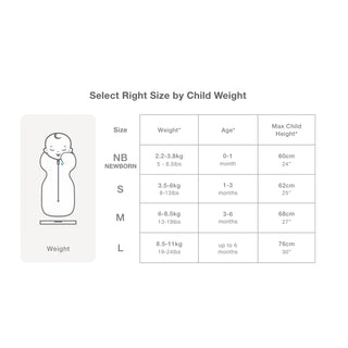 Sky Blue Swaddle Up