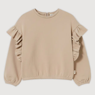 Juno Brushed Ruffle Sweater