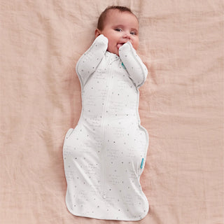 White "You Are My" Swaddle Up