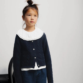 Lark Cardigan – Black Iris