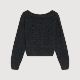 Luma Cardigan – Dark Grey Melange