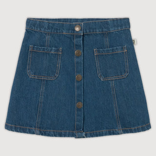 Modena Washed Denim Skirt