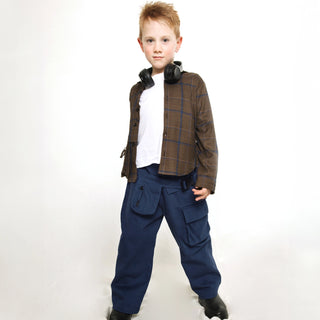 Pargo Cargo Trousers in Navy