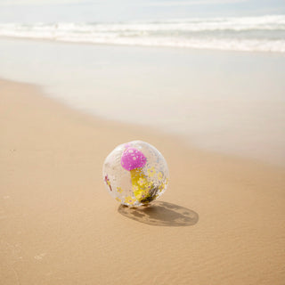 Inflatable 3D Beach Ball Mima The Fairy in Lemon Lilac