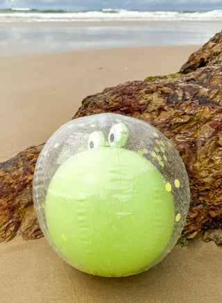 Inflatable 3D Beach Ball Cookie The Croc in Light Khaki