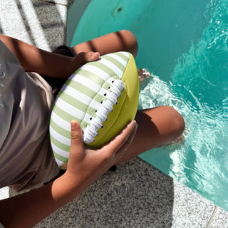 Neoprene Football Tides Out in Citrus