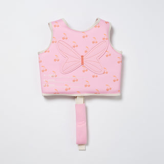 Kids Swim Vest Cotton Candy Cherry