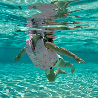 Kids Swim Vest Cotton Candy Cherry