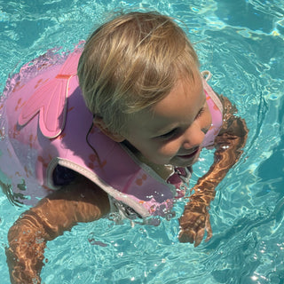 Kids Swim Vest Cotton Candy Cherry