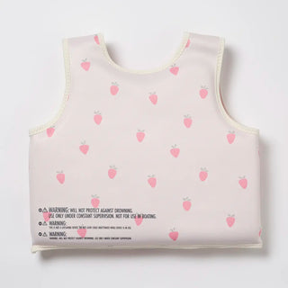 Kids Swim Vest Strawberry Sunshine