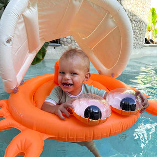 Baby Float Sonny the Sea Creature in Neon Orange