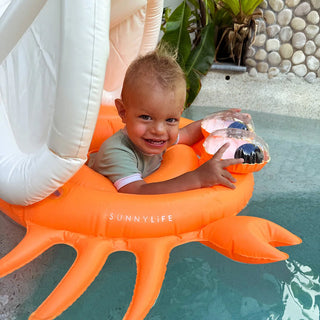 Baby Float Sonny the Sea Creature in Neon Orange