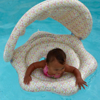Baby Float Into the Garden in Ditsy Floral