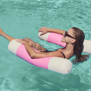 Floating Hammock Pool Party in Magenta
