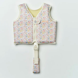 Kids Swim Vest Into the Garden in Ditsy Floral