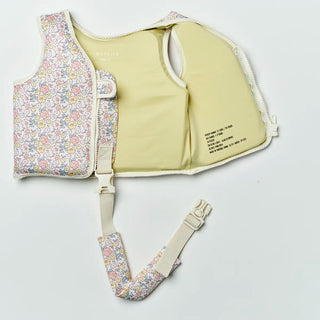 Kids Swim Vest Into the Garden in Ditsy Floral