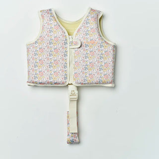 Kids Swim Vest Into the Garden in Ditsy Floral
