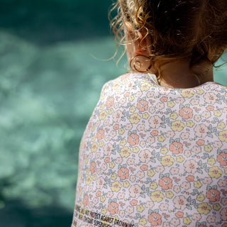Kids Swim Vest Into the Garden in Ditsy Floral