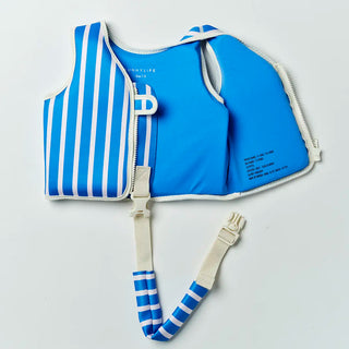 Kids Swim Vest Tino the Tiger in Blue