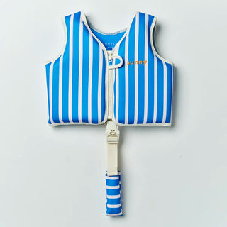 Kids Swim Vest Tino the Tiger in Blue
