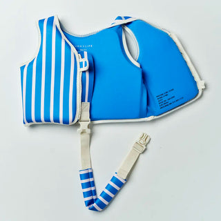Kids Swim Vest Tino the Tiger in Blue