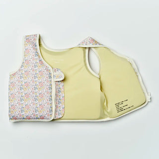 Kids Swim Vest Into the Garden in Ditsy Floral
