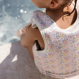 Kids Swim Vest Into the Garden in Ditsy Floral