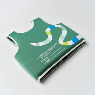 Kids Swim Vest Into the Jungle in Green