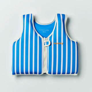 Kids Swim Vest Tino the Tiger in Blue
