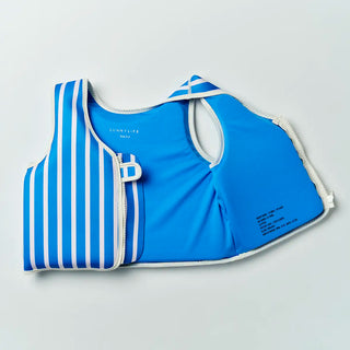 Kids Swim Vest Tino the Tiger in Blue