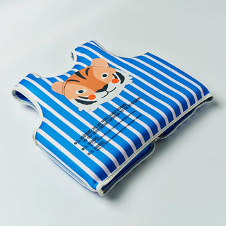 Kids Swim Vest Tino the Tiger in Blue