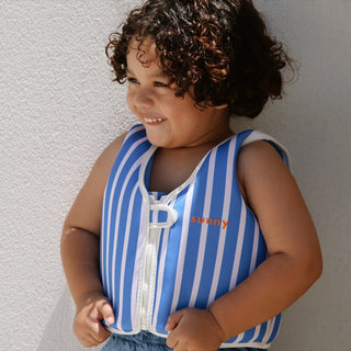 Kids Swim Vest Tino the Tiger in Blue