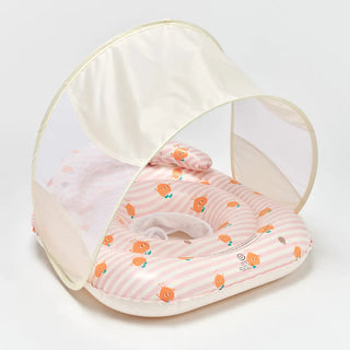 Interactive Baby Float Poppy the Peach in Pink Stripe