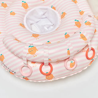 Interactive Baby Float Poppy the Peach in Pink Stripe